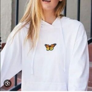 Brandy Melville  Butterfly 🦋 hoodie * rare"
